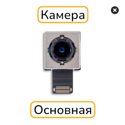 Камера iPhone XR основная
