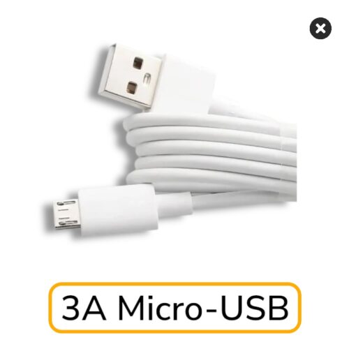 Кабель microUSB 3A Xiaomi, Оригинал (цвет:White)