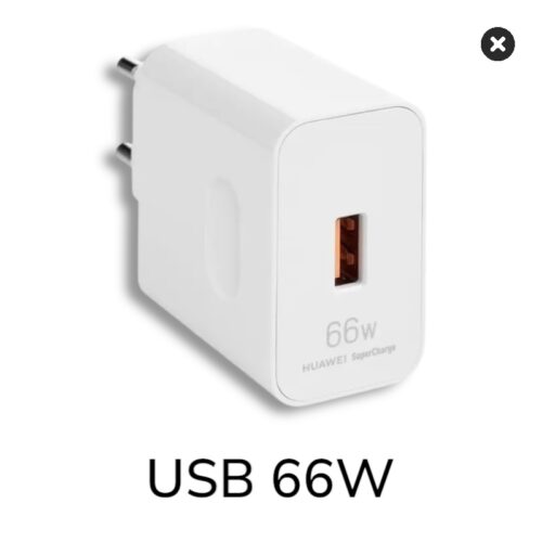 Сетевое зарядное устройство Huawei Super Charge с USB входом Max 66W (HW-110600E00), Оригинал (цвет:White)